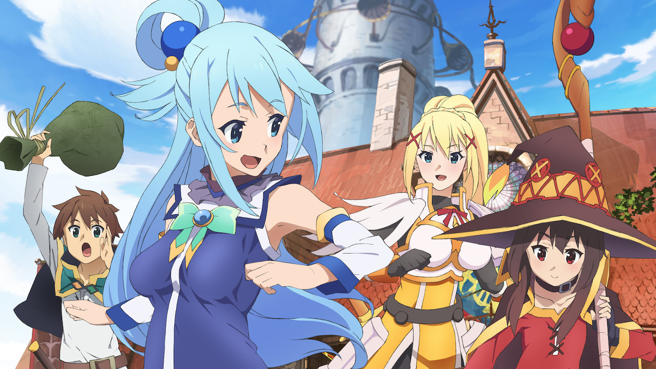 konosuba light novel series image